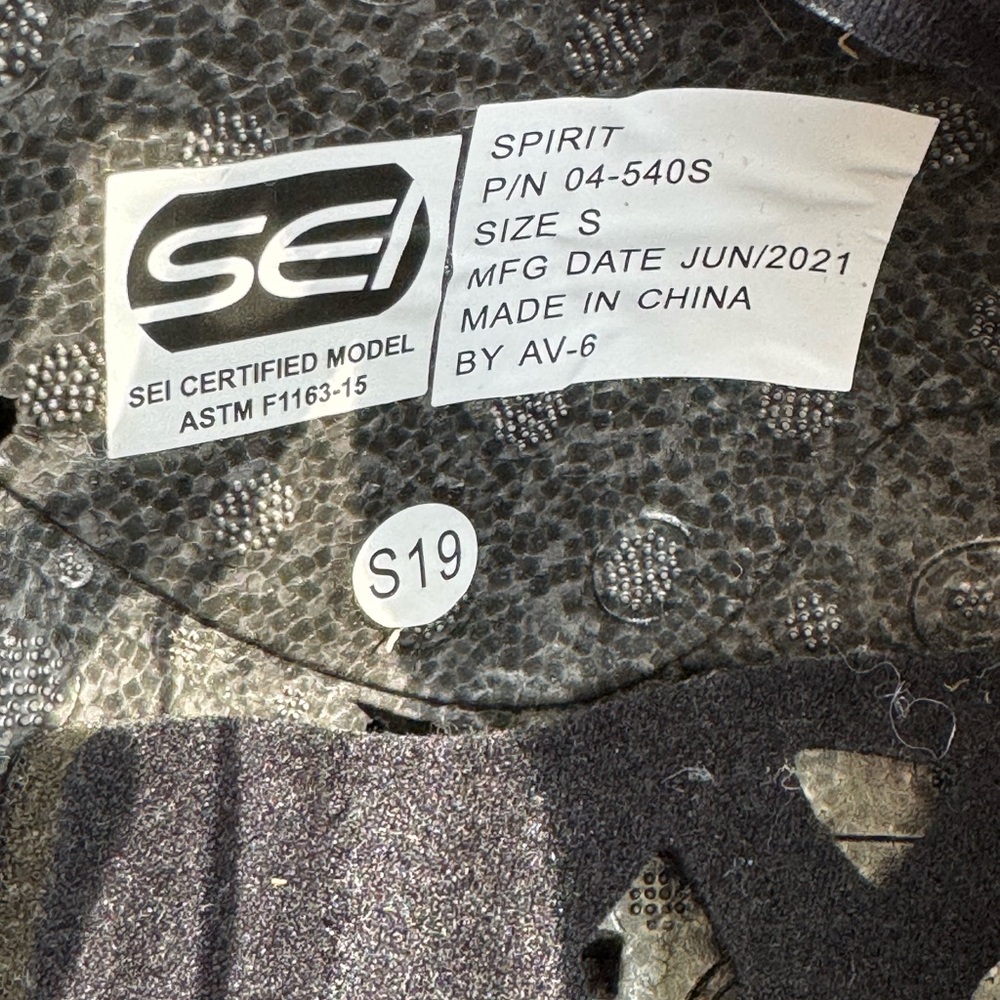 TROXEL “Spirit” Riding Helmet, Purple, size Small - Picture 9 of 10